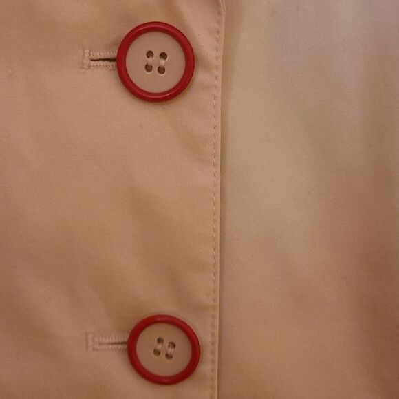 Harve Benard size 12 Cream Colored Long Sleeve Jacket - Picture 4 of 11